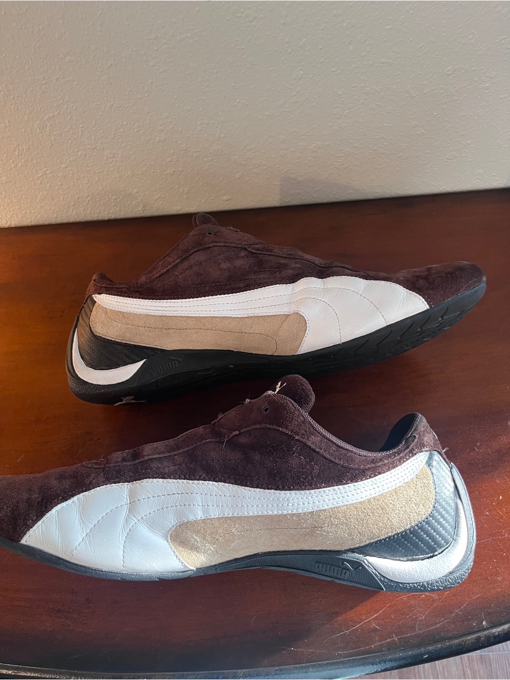Vintage 2007 PUMA Speedcat Brown Suede Sneakers Men’s 12 Y2K
